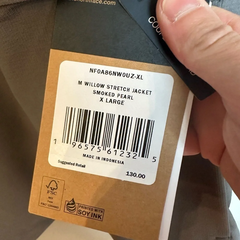 The North Face Men's Gray Softshell Jacket